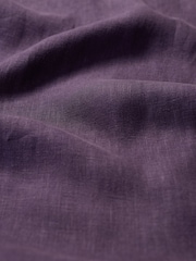 Seasalt Cornwall Purple Salt Air 100% Linen Jumpsuit - Image 5 of 5