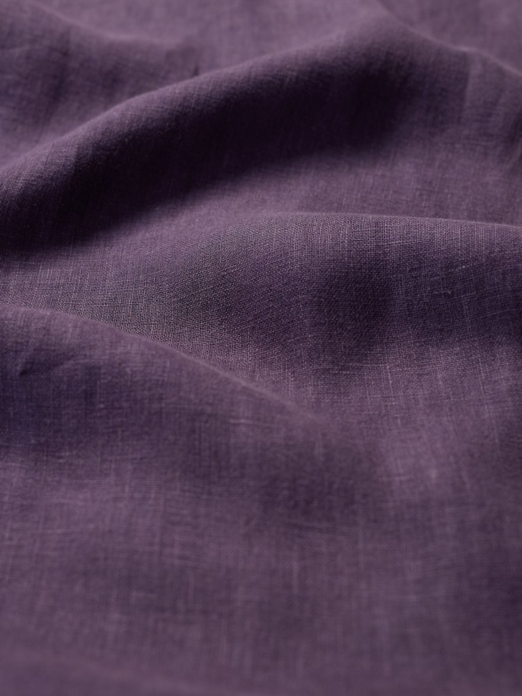 Seasalt Cornwall Purple Salt Air 100% Linen Jumpsuit - Image 5 of 5