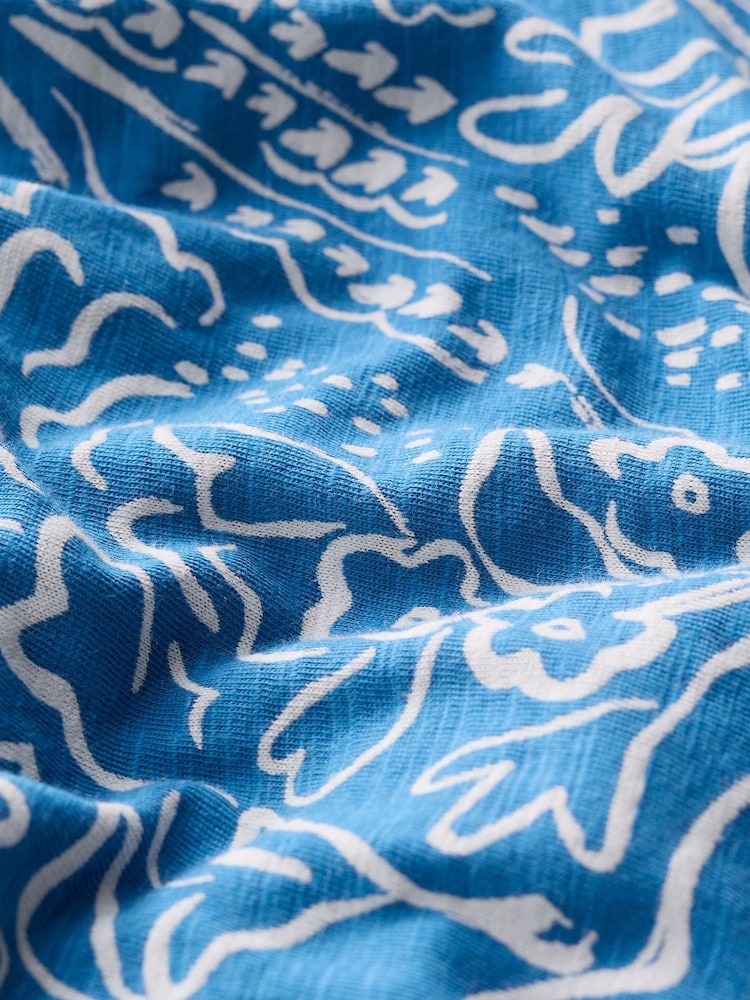 Seasalt Cornwall Blue Tall Line Strokes Short Sleeve 100% Cotton Dress - Image 5 of 5 Seasalt Cornwall Blue Tall Line Strokes Short Sleeve 100% Cotton Dress - Image 5 of 5