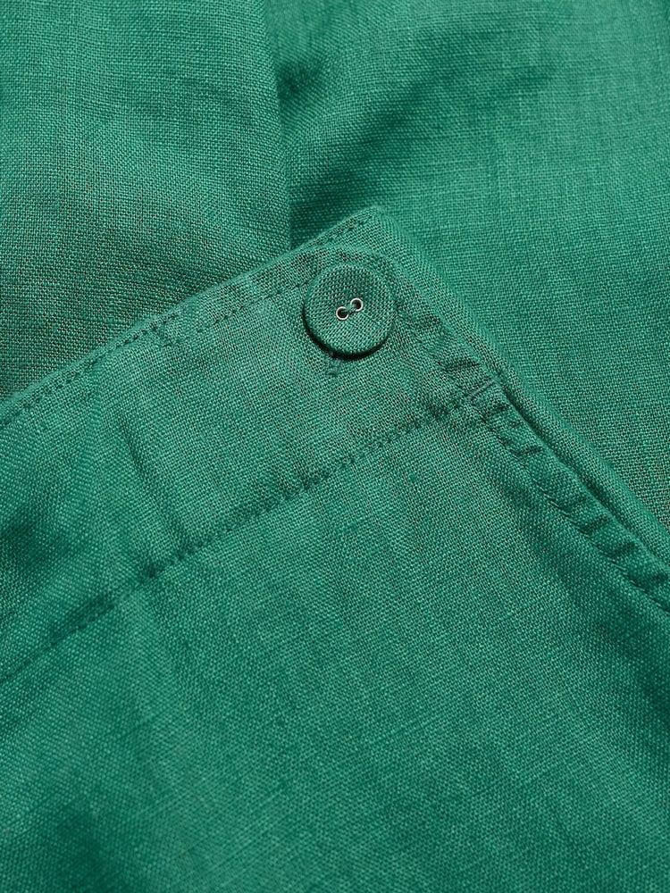 Seasalt Cornwall Green Brawn Point Crops Trousers - Image 5 of 5