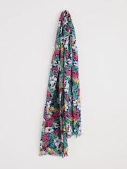 Seasalt Cornwall Blue/Green Multi Summer Scarf - Image 1 of 5