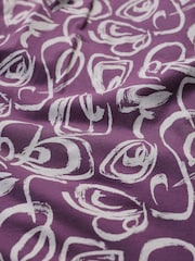 Seasalt Cornwall Purple Tall April Short Sleeve Dress - Image 5 of 5