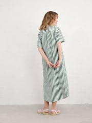 Seasalt Cornwall Harbour Movement 100% Cotton Shirt Dress - Изображение 3 из 5