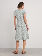 Seasalt Cornwall Green Tall Pier View Jersey Dress - Image 2 of 5