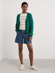 Seasalt Cornwall Blue Kelyn Cardigan - Image 2 of 5