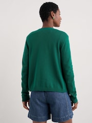 Seasalt Cornwall Blue Kelyn Cardigan - Image 3 of 5