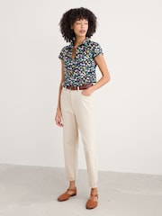 Seasalt Cornwall Multi Rushmaker Short Sleeve 100% Cotton Shirt - Image 3 of 5
