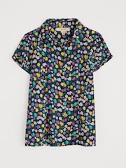 Seasalt Cornwall Multi Rushmaker Short Sleeve 100% Cotton Shirt - Image 4 of 5