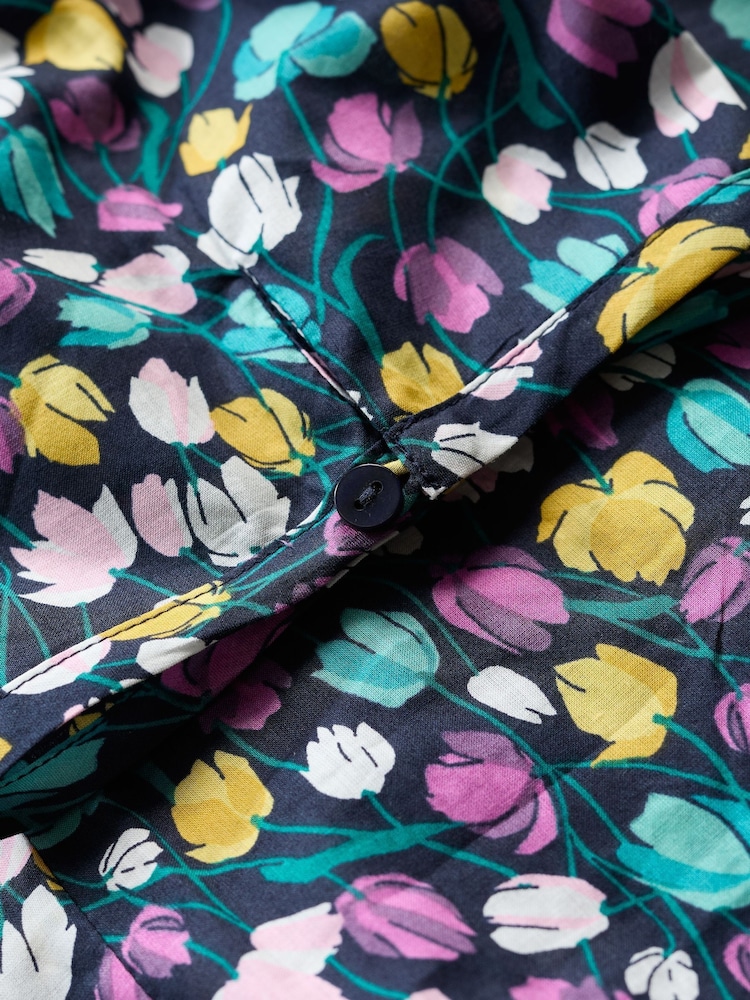 Seasalt Cornwall Multi Rushmaker Short Sleeve 100% Cotton Shirt - Image 5 of 5