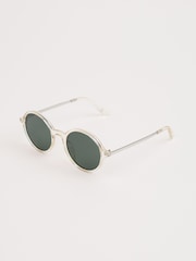 Seasalt Cornwall Natural Cascade Round Sunglasses - Image 2 of 4
