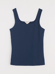 Seasalt Cornwall Blue Cloud Pass Jersey Vest - Image 4 of 5
