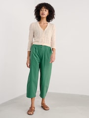 Seasalt Cornwall Natural Sweet Day 100% Cotton Cardigan - Image 3 of 5