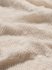 Seasalt Cornwall Natural Sweet Day 100% Cotton Cardigan - Image 5 of 5
