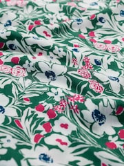 Seasalt Cornwall Green Marsh Short Sleeve Empire Line Dress - Image 8 of 8