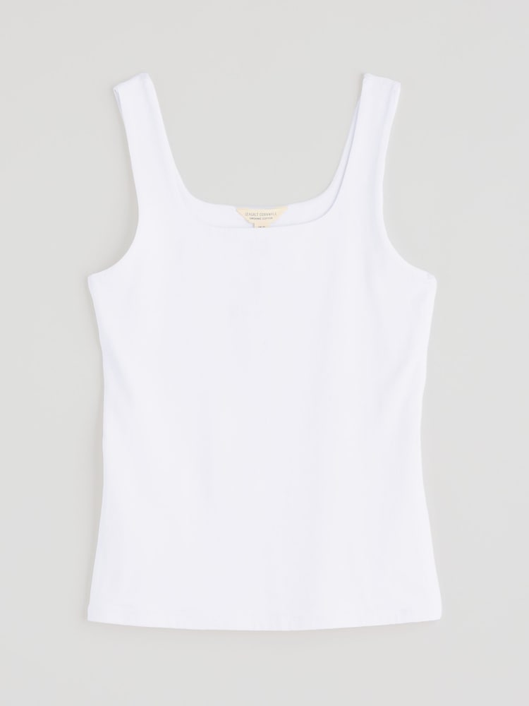 Seasalt Cornwall White Cloud Pass Jersey Vest - Image 4 of 5