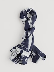 Seasalt Cornwall Navy Larissa 100% Cotton Shirt - Image 5 of 6