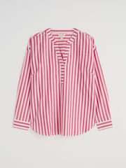 Roșu - Tricou din bumbac cu detaliu de gaura cheii 100% Seasalt Cornwall Appletree - Imaginea 4 din 5