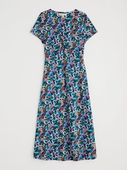 Seasalt Cornwall Petite Multi Secret Cove Empire Line Midi Dress - Bild 4 von 5