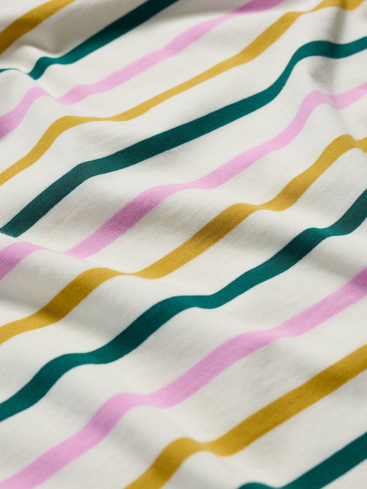 Seasalt Cornwall Multi 100% Cotton Multi Sailor Top - Image 5 of 5