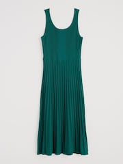 Seasalt Cornwall Green Sunlight Knitted Summer Dress - Image 4 of 5