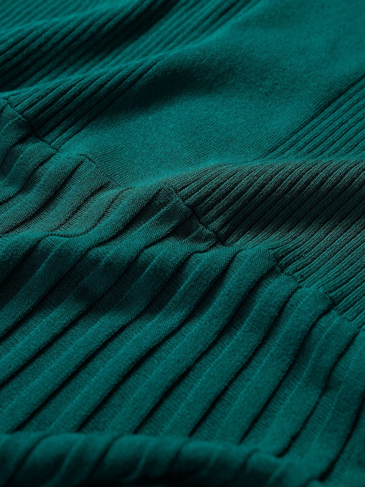 Seasalt Cornwall Green Sunlight Knitted Summer Dress - Image 5 of 5