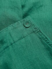Seasalt Cornwall Green Petite Brawn Point Crops Trousers - Image 5 of 5