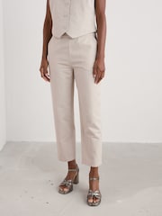 Seasalt Cornwall Natural Westlin Trousers - Image 1 of 5
