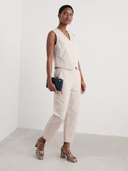 Seasalt Cornwall Natural Westlin Trousers - Image 3 of 5
