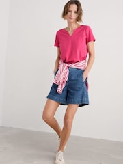 Rosa - Seasalt Cornwall Kellow 100% Cotton T-Shirt - Imagen 3 de 5