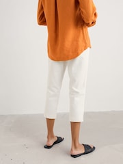 Seasalt Cornwall White Petite Slim Fit Albert Quay Jeans - Image 2 of 5