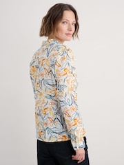 Seasalt Cornwall Yellow Larissa 100% Cotton Shirt - Image 2 of 7