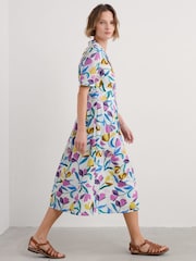 Seasalt Cornwall White/Multi Tall Multi Charlotte 100% Cotton Dress - Image 1 of 5