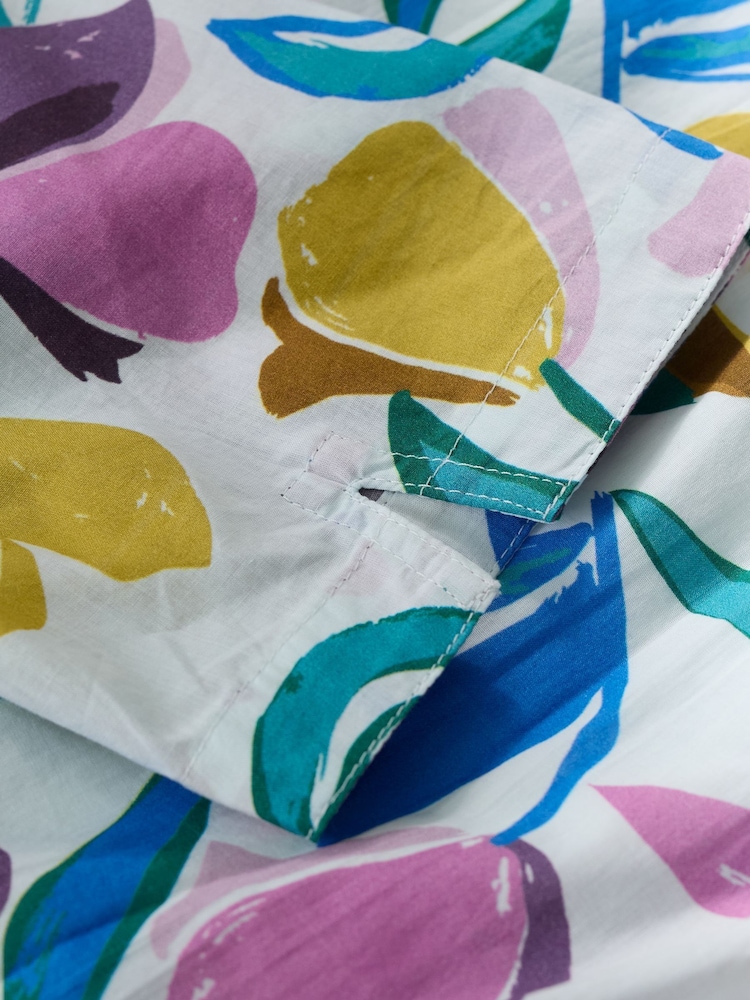 Seasalt Cornwall White/Multi Tall Multi Charlotte 100% Cotton Dress - Image 5 of 5