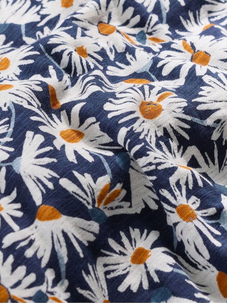 Seasalt Cornwall Blue Chapelle Jersey 100% Cotton Dress - Image 5 of 5