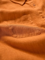 Seasalt Cornwall Orange Hazel Branch Shirt - Image 5 of 5