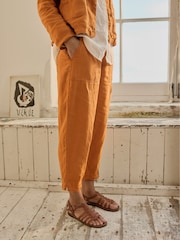Seasalt Cornwall Orange Slim Fit Albert Quay Jeans - Image 1 of 2