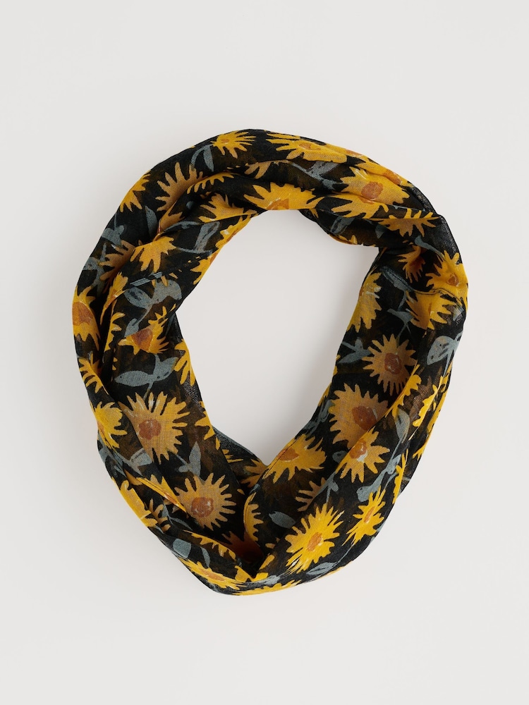 Seasalt Cornwall Yellow Pretty Circle Scarf - Image 1 of 3