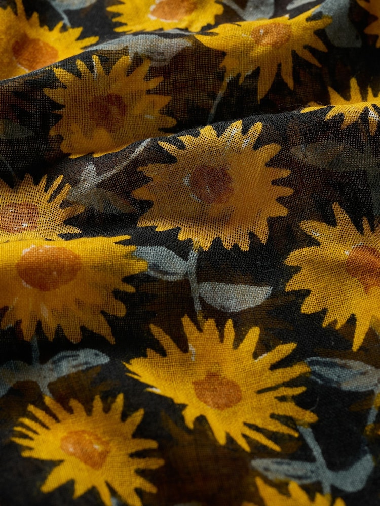 Seasalt Cornwall Yellow Pretty Circle Scarf - Image 2 of 3