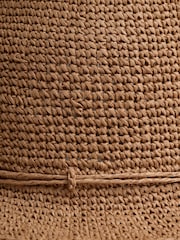 Seasalt Cornwall Natural Found Treasures Peaked Summer Hat - Image 4 of 4