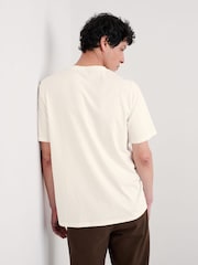 Seasalt Cornwall White Mens Midwatch 100% Cotton T-Shirt - Image 2 of 5