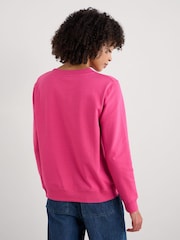 وردي - Seasalt Cornwall Mappa Brushed Sweatshirt - صورة 2 من 5