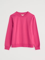 وردي - Seasalt Cornwall Mappa Brushed Sweatshirt - صورة 4 من 5