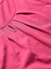 Seasalt Cornwall Pink Light Pink Appletree Keyhole Detail T-Shirt - Image 5 of 5