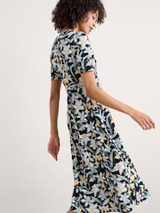 Seasalt Cornwall Black Petite Bell Gable Above-Ankle Dress - Image 3 of 5