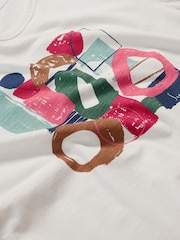 Blanco - Seasalt Cornwall Printing Ink 100% Cotton T-Shirt - Imagen 5 de 5