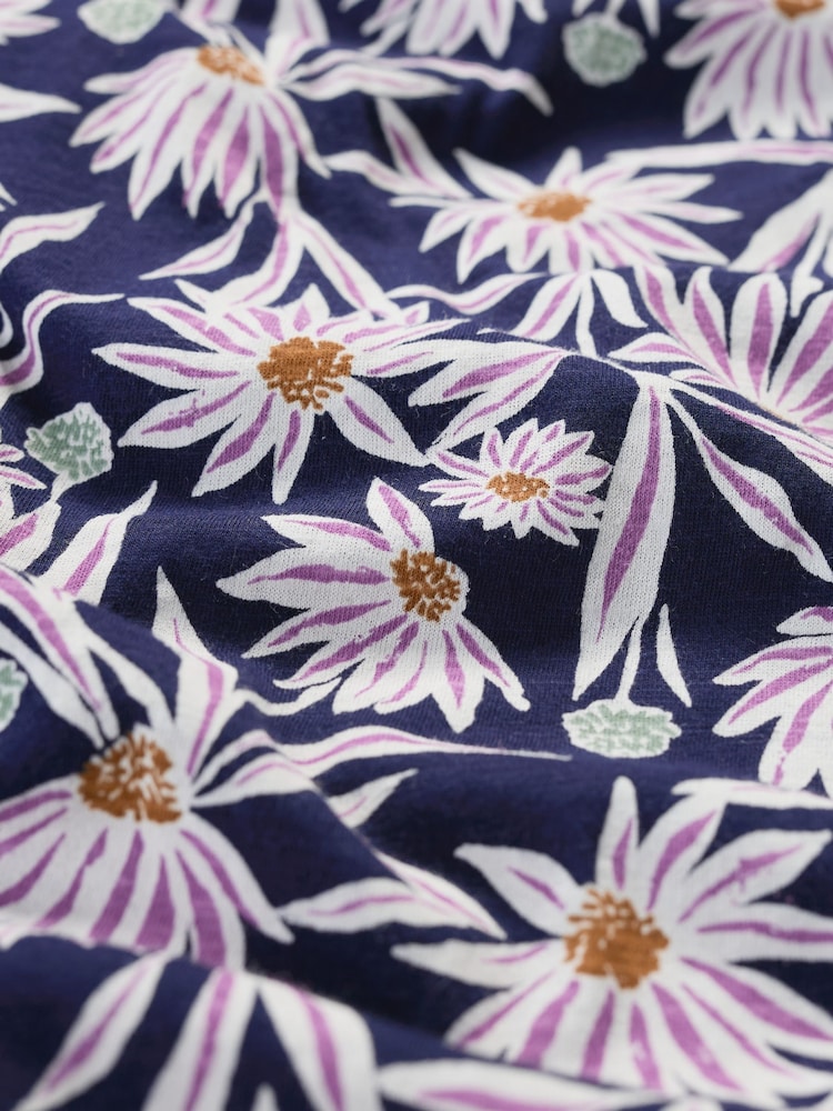 Seasalt Cornwall Navy Petite Bell Gable Above-Ankle Dress - Image 5 of 5