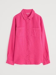 Seasalt Cornwall Pink Hazel Branch Shirt - Image 4 of 5