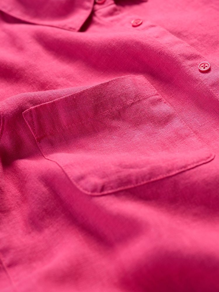 Seasalt Cornwall Pink Hazel Branch Shirt - Image 5 of 5