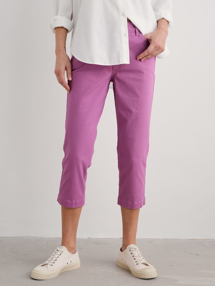 Seasalt Cornwall Purple Tall Slim Fit Albert Quay Jeans - Image 1 of 5