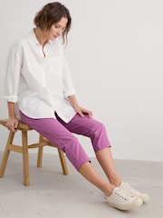 Seasalt Cornwall Purple Tall Slim Fit Albert Quay Jeans - Image 2 of 5